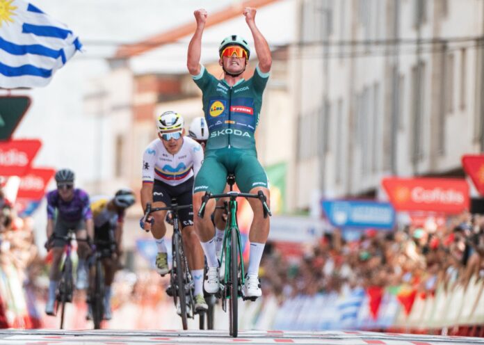 Vuelta 2025 : étape 15 : Mads Pedersen le plus rapide de l'échappée