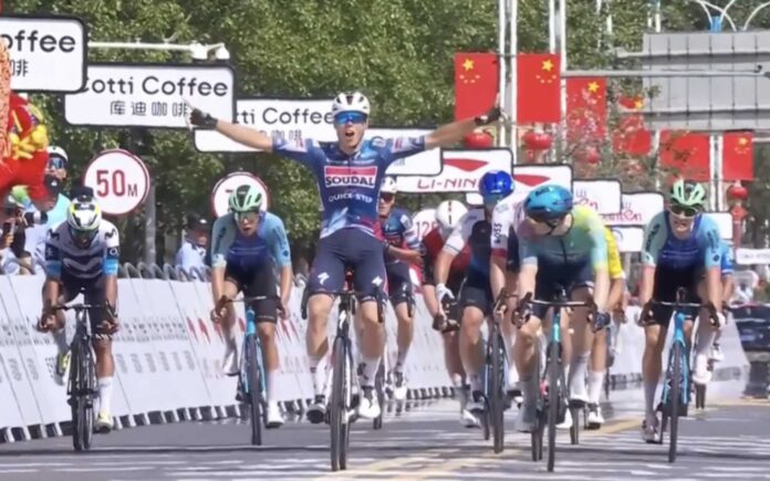 Tour de Guangxi 2025 : Paul Magnier remporte la 1ère étape