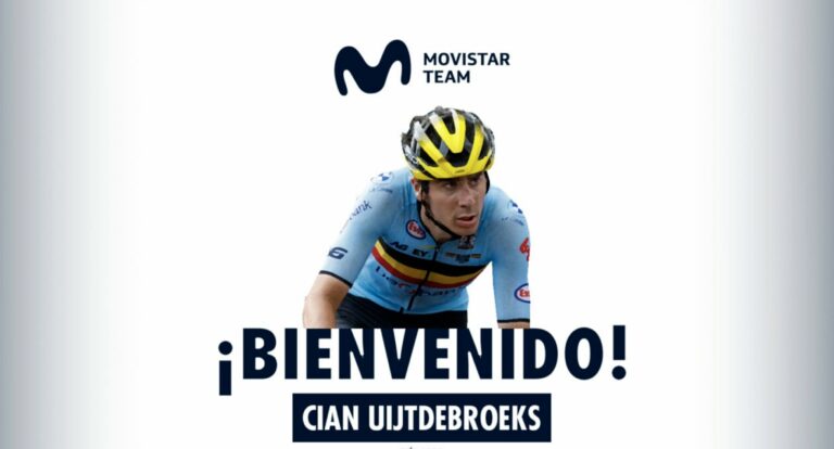 Transferts 2025/2026 : Cian Uijtdebroeks s’engage avec le Team Movistar