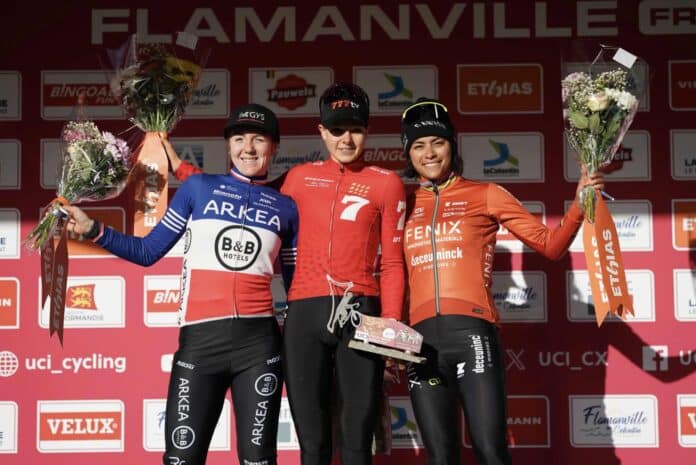 Cyclo Cross : Aniek van Alphen s'impose à Flamanville, Amandine Fouquenet termine 2ème