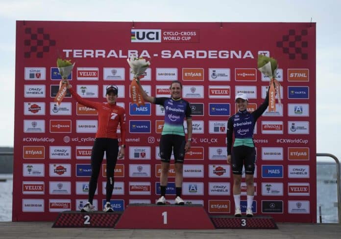 Cyclo Cross : Lucinda Brand de nouveau intouchable à Terralba