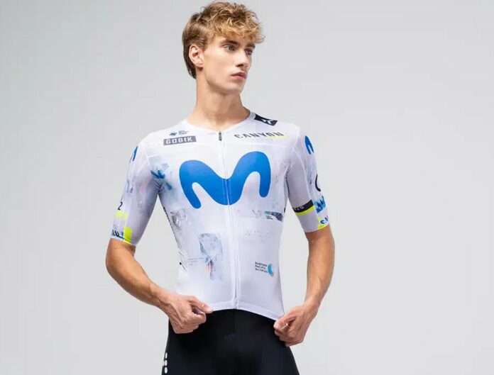 Movistar Team 2026 le nouveau maillot signé Gobik dévoile une esthétique futuriste