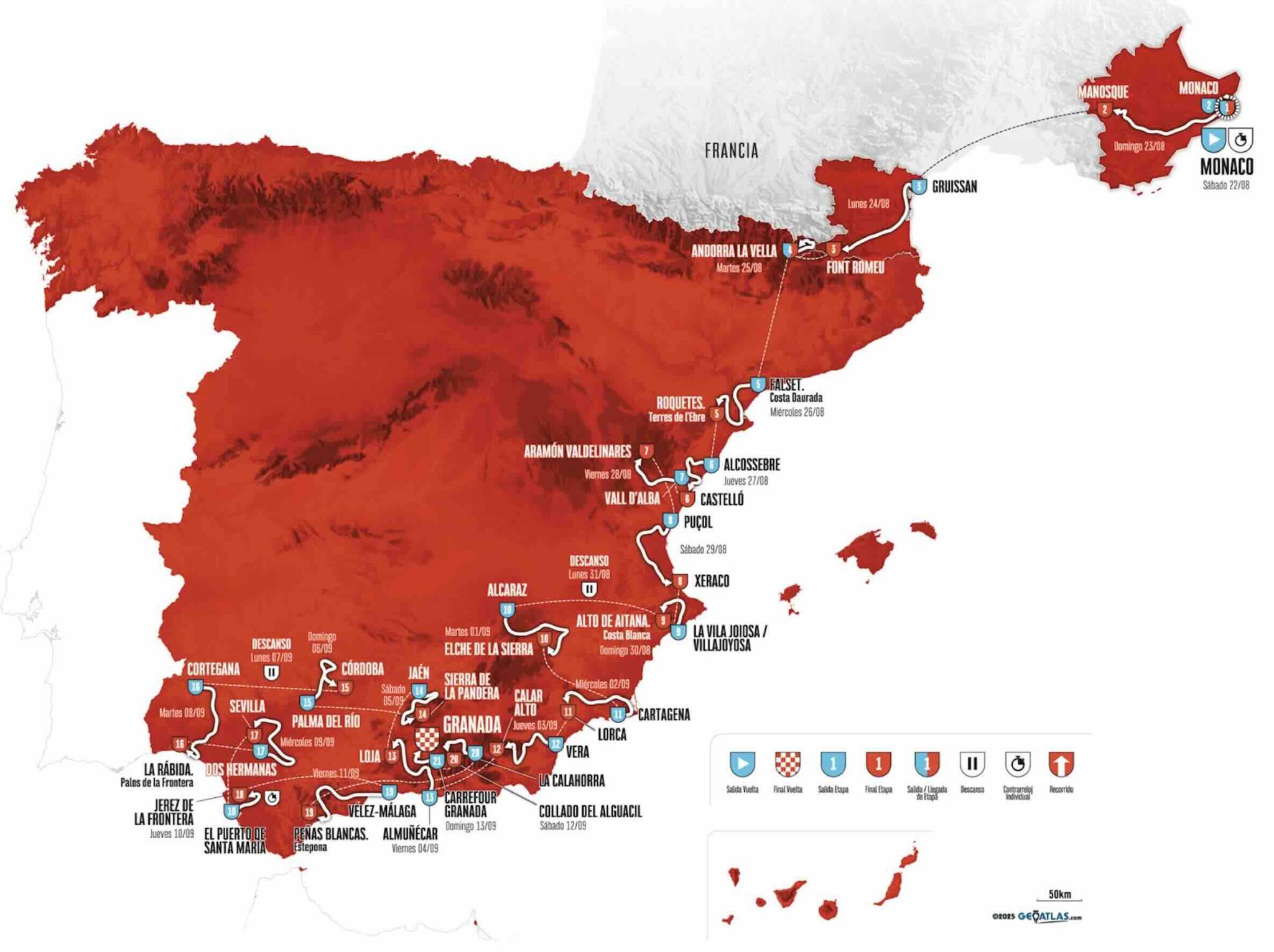Parcours Vuelta 2026 Itin raire D taill tapes Cl s Profil Et Favoris parcours-vuelta-2026-itin-raire-d-taill-tapes-cl-s-profil-et-favoris