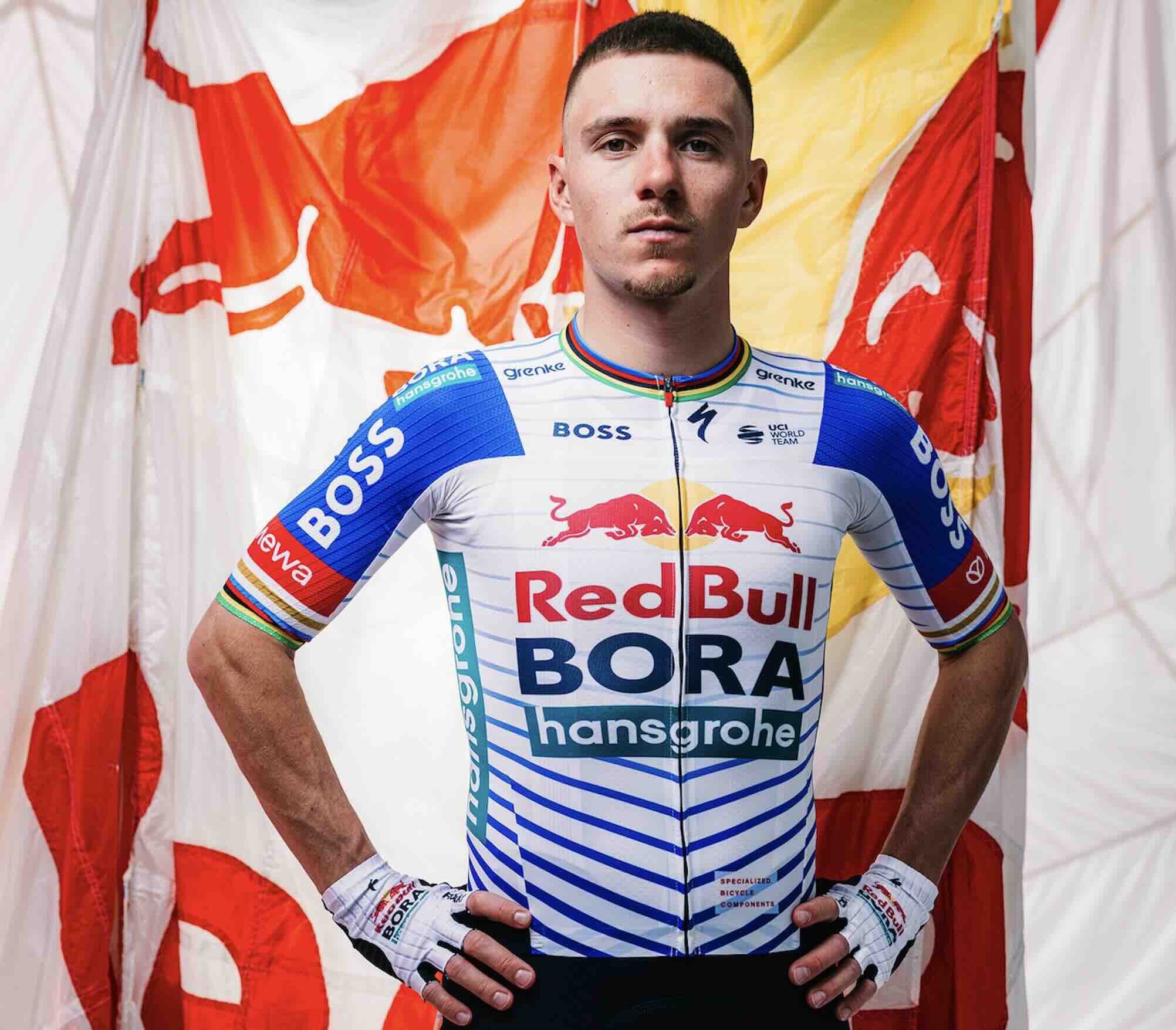 Remco Evenepoel 2026 Premier Maillot Red Bull BORA hansgrohe D voil 