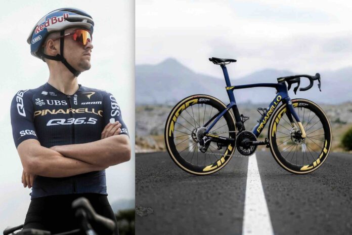 Le maillot 2026 de Pinarello Q36.5 dévoilé entre élégance et révolution technique