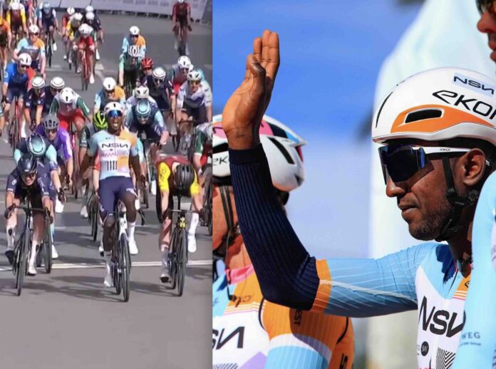 Clasica de Almeria 2026 la revanche du maillot vert Biniam Girmay a signé un doublé
