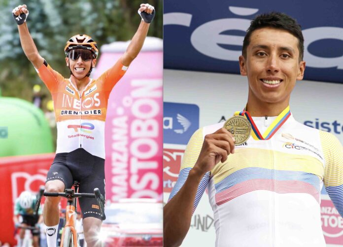 Egan Bernal conserce son titre de champion de Colombie 2026 à Zipaquira