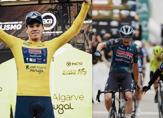 Tour d'Algarve 2026 Paul Magnier remporte la 1ère étape au sprint et devient leader