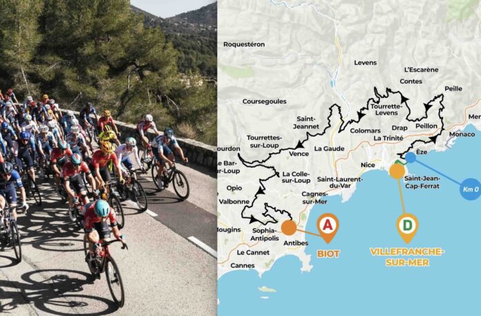 Tour des Alpes Maritimes 2026 parcours profil engagés favoris diffusion TV direct