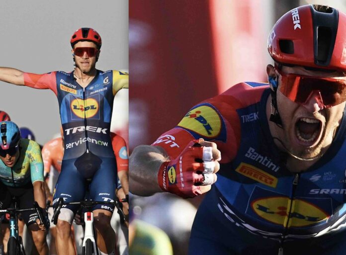 UAE Tour 2026 Jonathan Milan s'offre un doublé sur la 5e étape au sprint