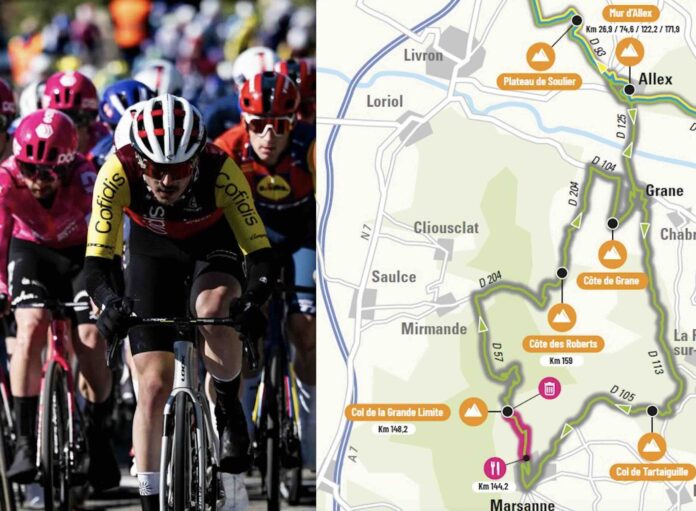 Faun Drôme Classic 2026 parcours engagés favoris diffusion TV direct