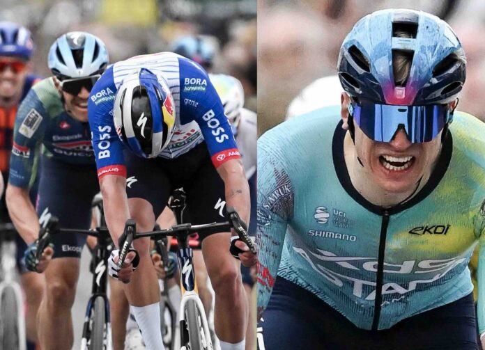 Paris Nice 2026 Max Kanter surprend au sprint classement et vidéo de la 2e étape