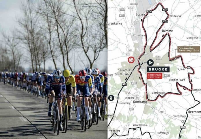 Tour de Bruges 2026 parcours favoris startlist diffusion TV direct