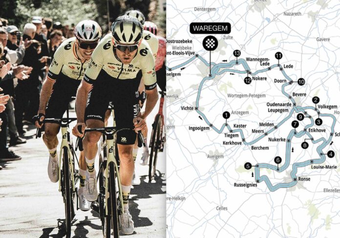 A Travers la Flandre 2026 Dwars door Vlaanderen parcours engagés favoris TV direct