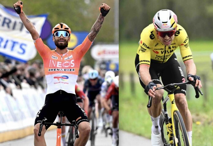 A Travers la Flandre 2026 Ganna dompte Van Aert le résumé