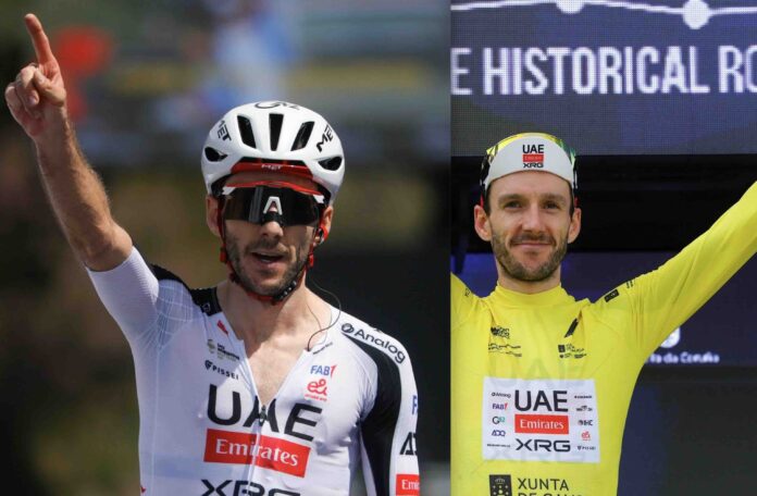 O Gran Camino 2026 Adam Yates écrase l'étape 4 et prend le maillot jaune