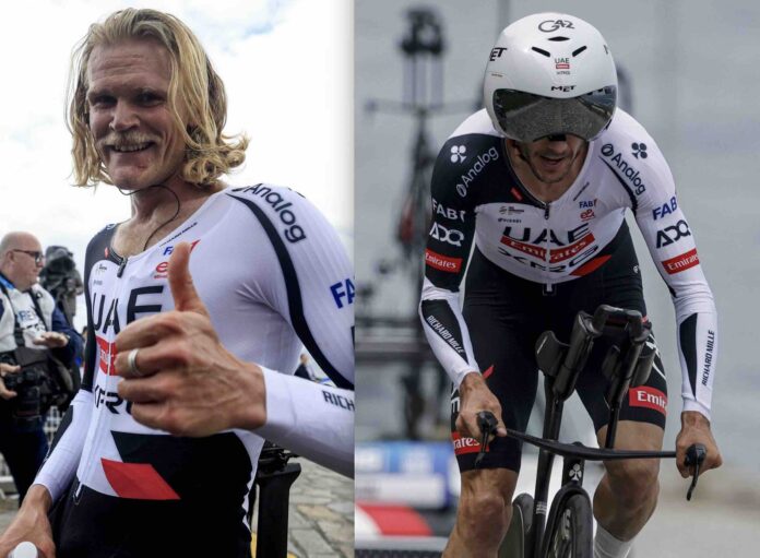 O Gran Camino 2026 étape 1 Julius Johansen domine le chrono Adam Yates placé