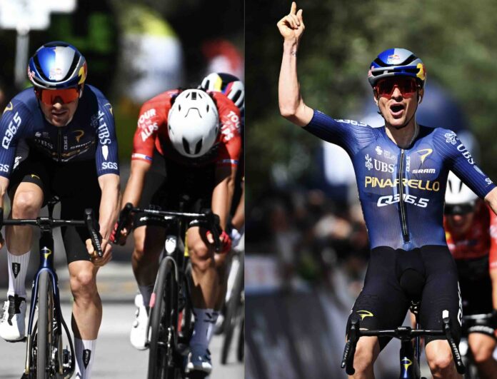 Tour des Alpes 2026 Tom Pidcock s'impose étape 3 classement vidéo