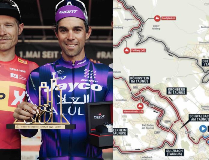Eschborn Francfort 2026 parcours engagés favoris diffusion TV 1er mai