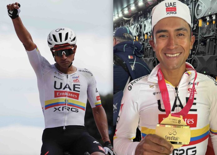 Giro 2026 étape 8 Jhonatan Narvaez récidive en solitaire à Fermo Eulalio et Vingegaard se neutralisent