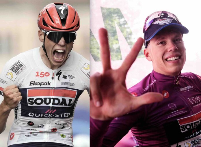 Giro 2026 Paul Magnier s'offre un triplé et reprend le maillot cyclamen