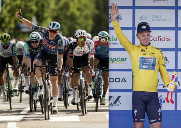 Tour de Hongrie 2026 Tim Merlier écrase le sprint de la 1ère étape et prend le maillot jaune