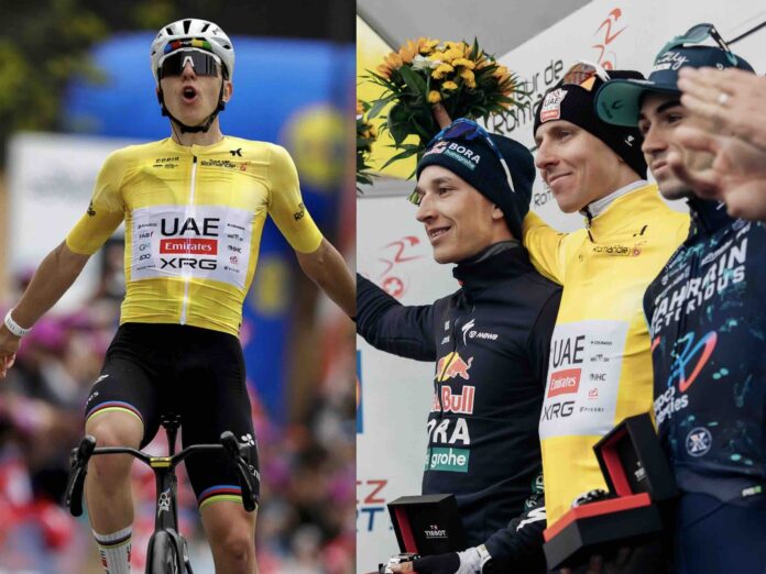Tour de Romandie 2026 Tadej Pogacar écrase tout avec 4 étapes et un premier succès final à Leysin