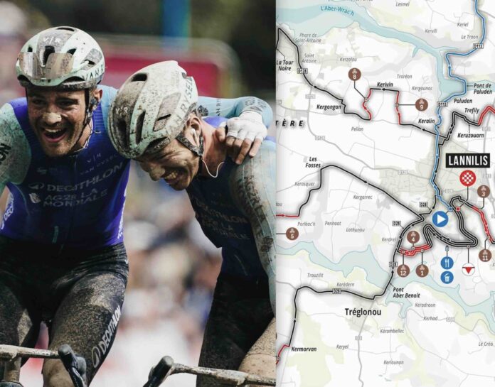 Tro Bro Leon 2026 parcours favoris diffusion TV direct Paris Roubaix breton ce dimanche