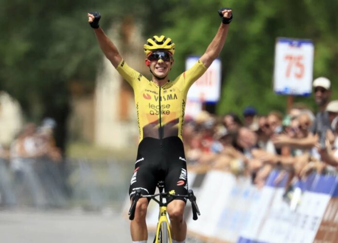 Route d'Occitanie 2026 Davide Piganzoli réalise le doublé étape et général