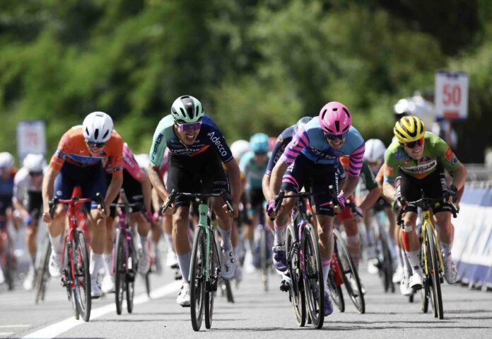 Route d'Occitanie le déclassement de Noah Isidore la première victoire pro de Ronan Augé