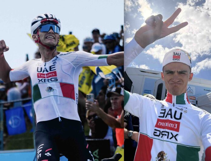 Tour Auvergne Rhône Alpes Isaac del Toro remporte la 7e étape Seixas miraculé