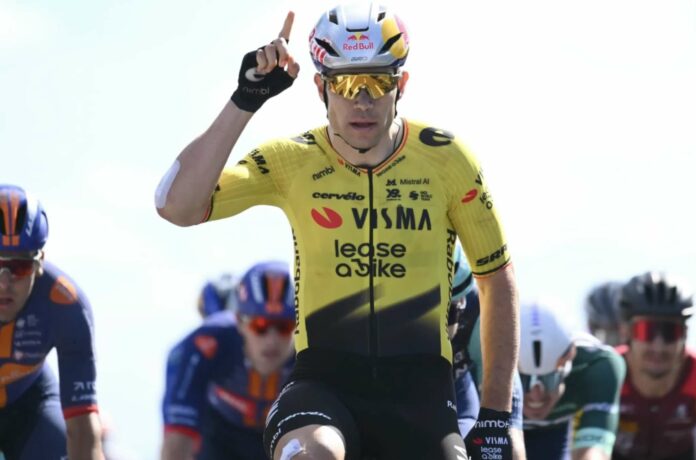 Tour Auvergne Rhône Alpes Wout Van Aert remporte la 5e étape au sprint