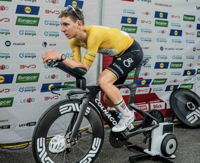 Tour de Suisse 2026 Pogacar dompte le chrono pour trois dixièmes Van der Poel frustré