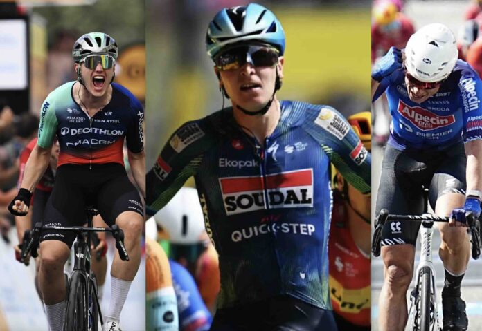 Tour de France 2026 étape 8 Merlier est il le patron du sprint ou Philipsen et Kooij vont ils répliquer à Bergerac