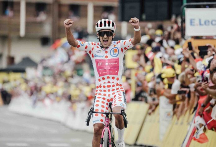 Tour de France 2026 Richard Carapaz roi des Alpes doublé et maillot à pois Seixas perd le podium