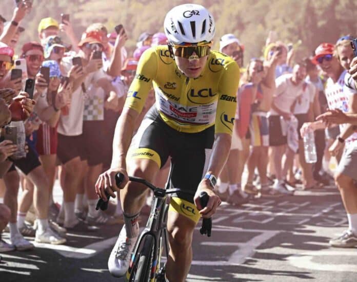 Tour de France 2026 Tadej Pogacar dompte l'Alpe d'Huez 5e victoire record de Pantani pulvérisé