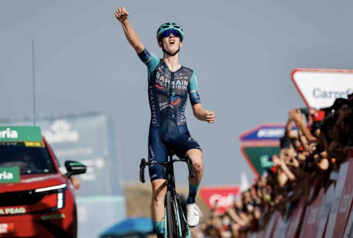 La Vuelta 2026 étape 12 Jakob Omrzel le nouveau prodige slovène Mas creuse l'écart à Calar Alto