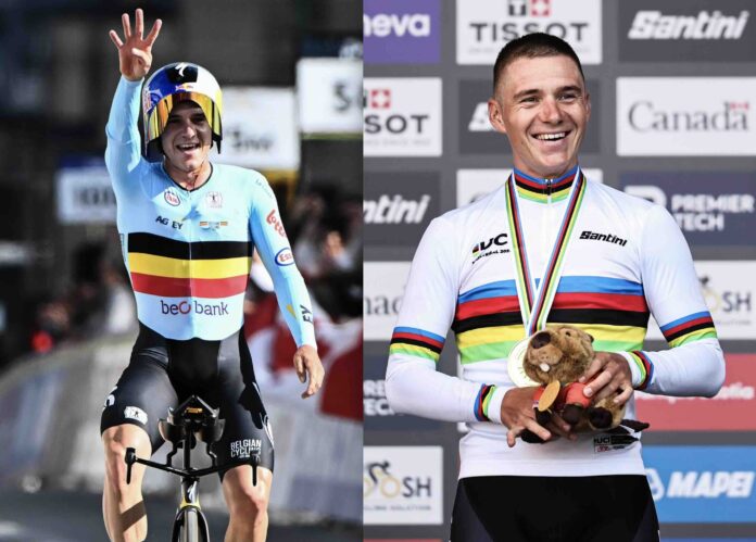 Mondiaux 2026 Remco Evenepoel entre dans l'histoire Paul Seixas en bronze sur le contre la montre