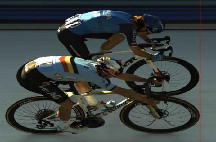 Remco Evenepoel champion d'Europe le sacre au finish le plus serré face à Giulio Ciccone